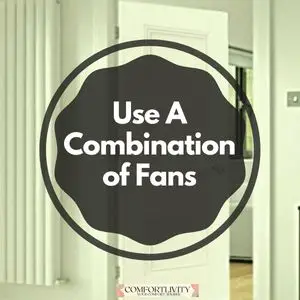 increase air circulation in a room without windows is to leave its door open