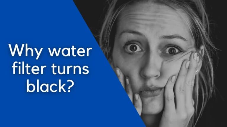 What Makes My Water Filter Turn Black? (Or Specks in Your Water)