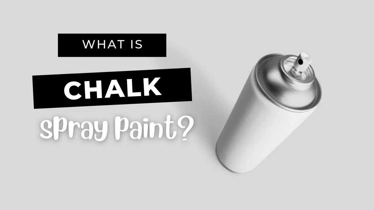what is chalk spray paint