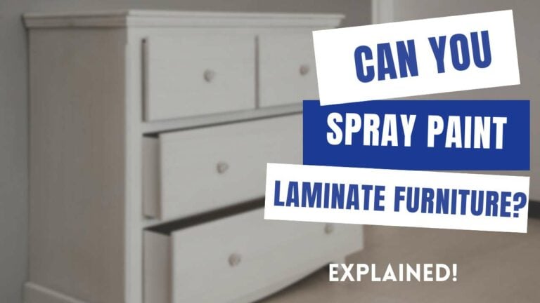 Can You Spray Paint Laminate Furniture? [With a Quick 7-Step How To]
