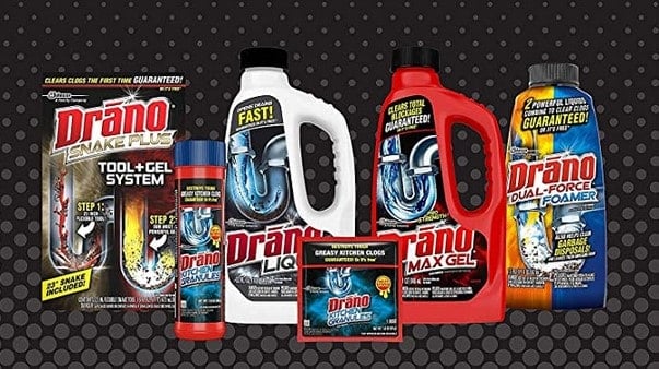 How long should you flush Drano with hot water