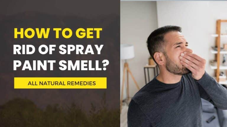 How To Get Rid Of Spray Paint Smell? (6 Natural Remedies)