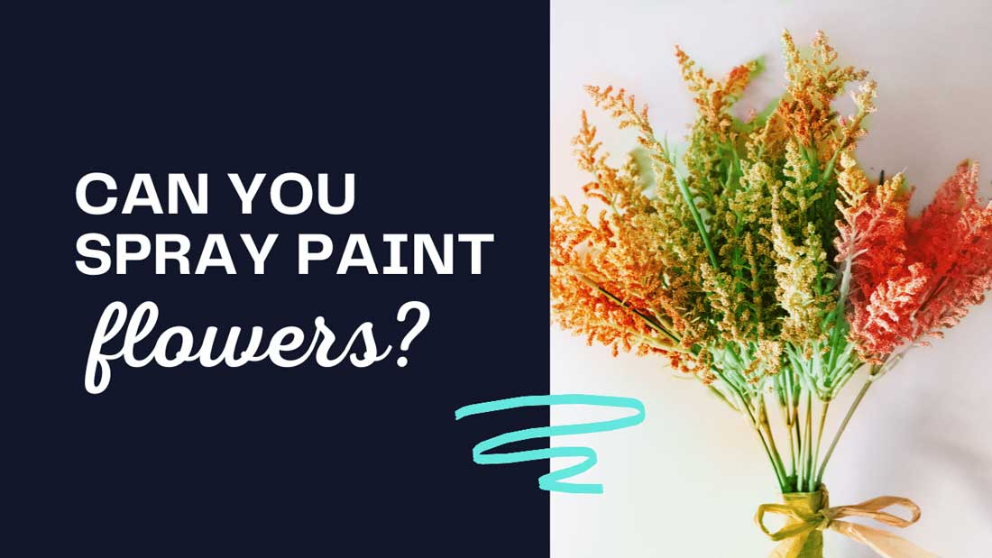 How to Spray-Paint Artificial Flowers