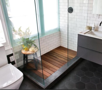 How long will a teak shower floor last?