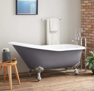 Which is better a cast iron tub or an acrylic tub?