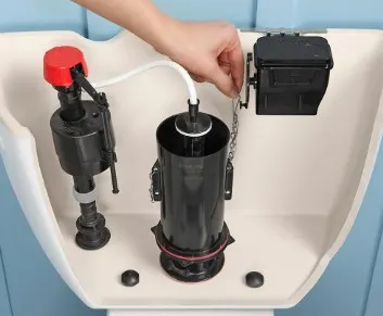 Canister flush valve