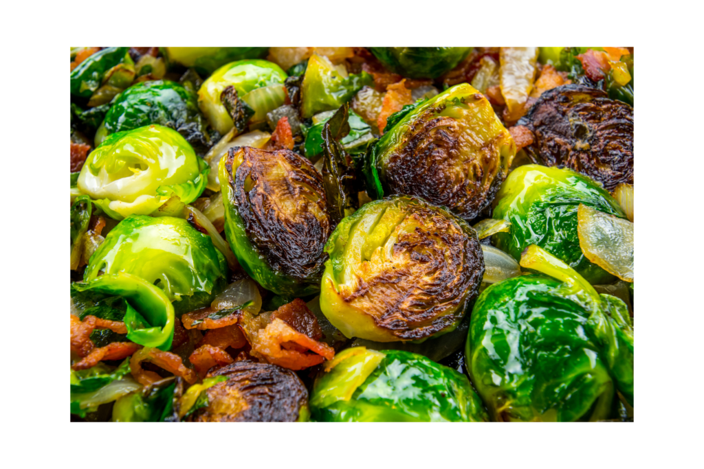 You can cook frozen brussels sprouts in an air fryer.