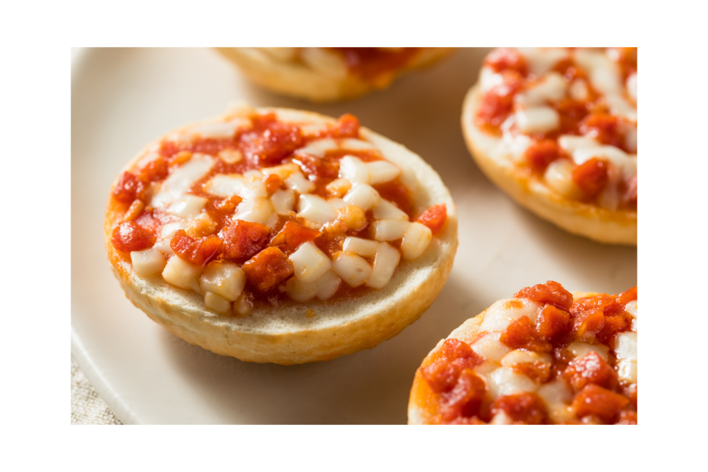 You can cook frozen bagel bites in an air fryer.