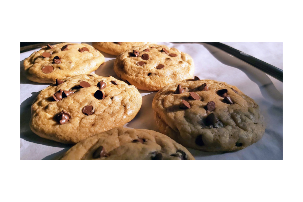 You can cook frozen cookie dough in an air fryer.