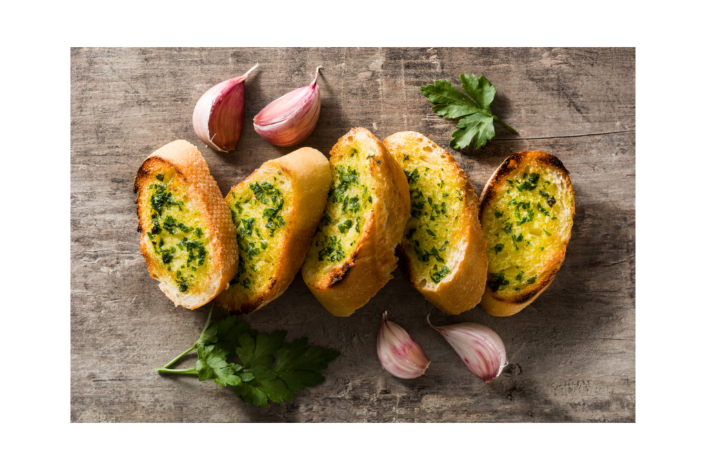 You can cook frozen garlic bread in an air fryer.