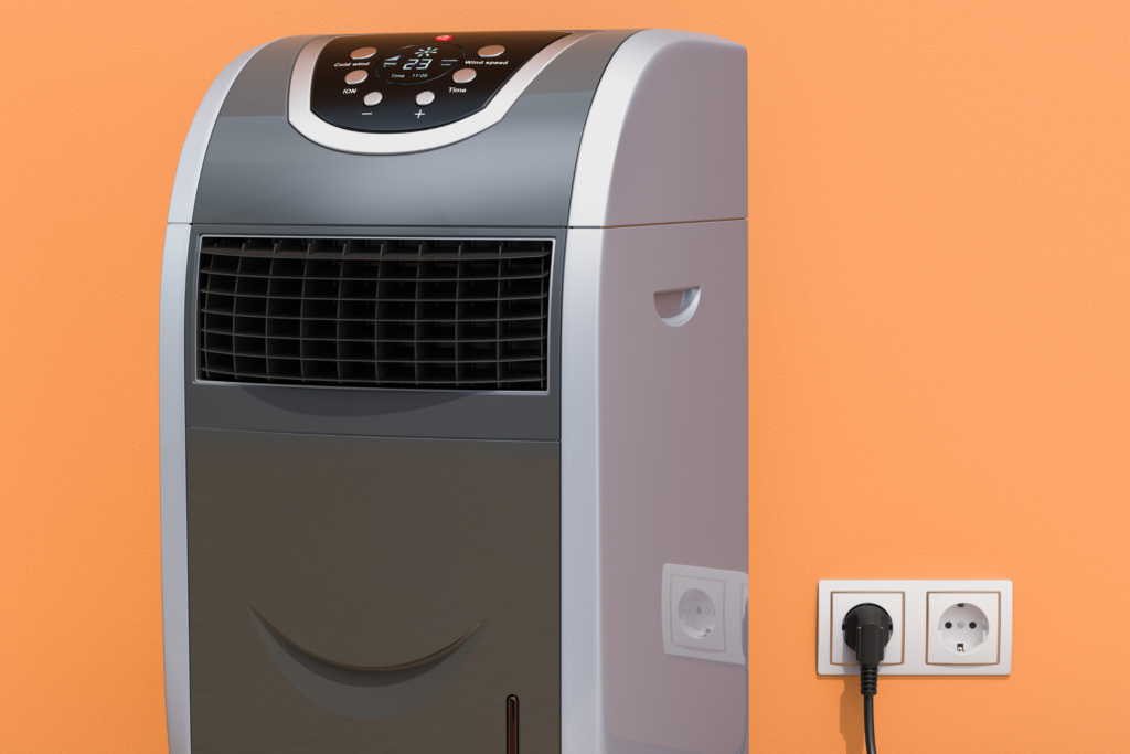 Can a portable ac be used as a dehumidifier?
