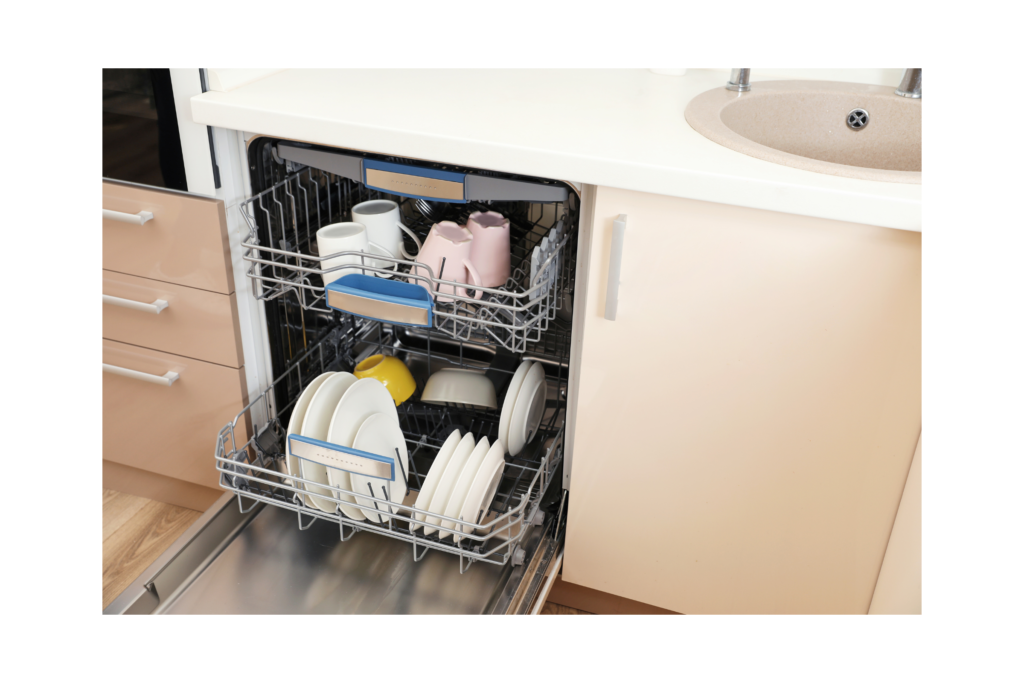 Load the dishwasher correctly.