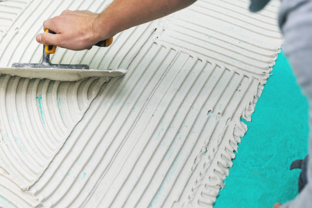 Unless you're confident in your DIY skills, installing a pebble shower floor is will probably require a professional.