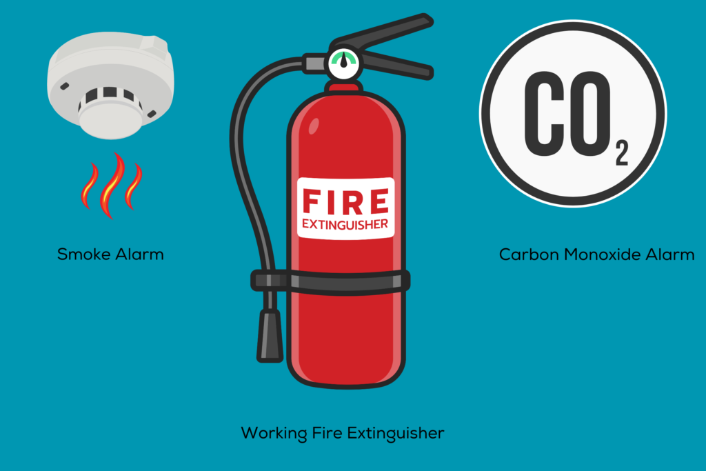Kitchen fire prevention tools