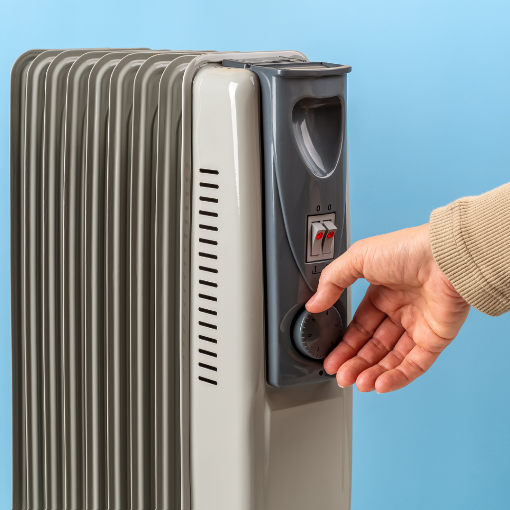 how much electricity does a 750-watt space heater use?