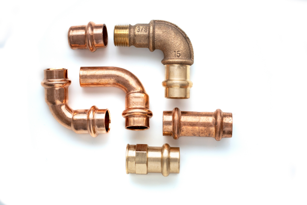Use Oil-based paints to spray paint copper pipes used in plumbing