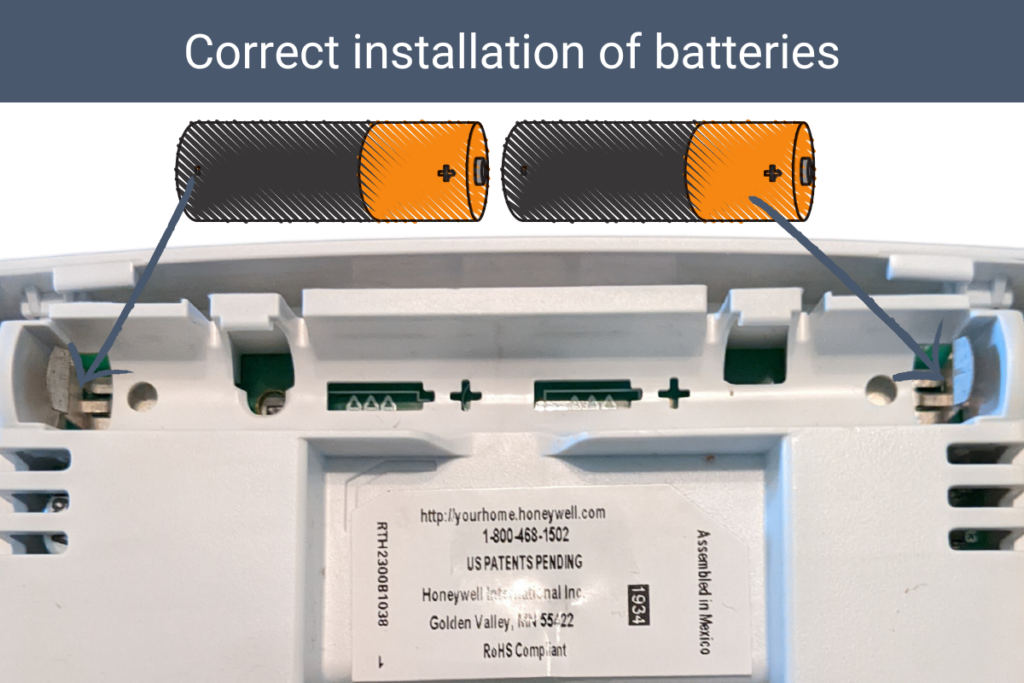 How to Change the Battery in a Honeywell Thermostat - Williams Plumbing