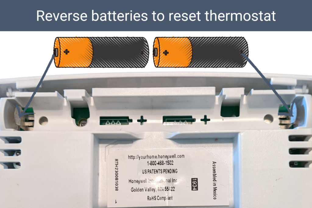 How to Fix Honeywell Thermostat Batteries ? - ElectronicsHub