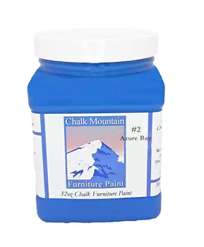 Chalk Mountain Brushes Quality Chalk Furniture Paint. Zero VOC and Low Odor