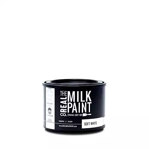 Real Milk Paint - Water Based Organic, No VOC, Soft White