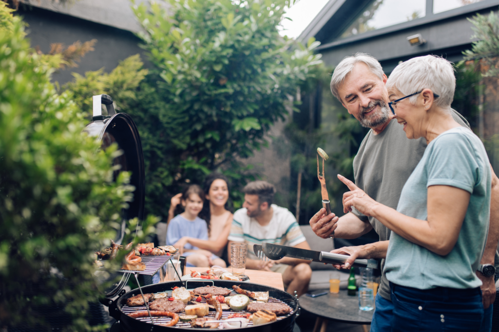 Preparing the Menu for an outdoor summer party