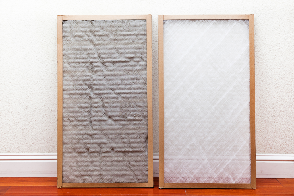 A clogged air filter will make it much more difficult for the air condition to function and can cause the compressor to overheat.
