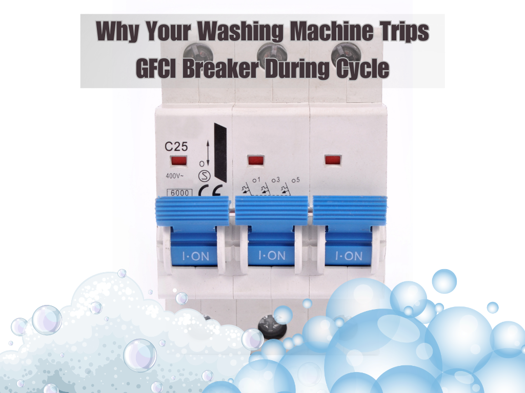 washing machine trips GFCI