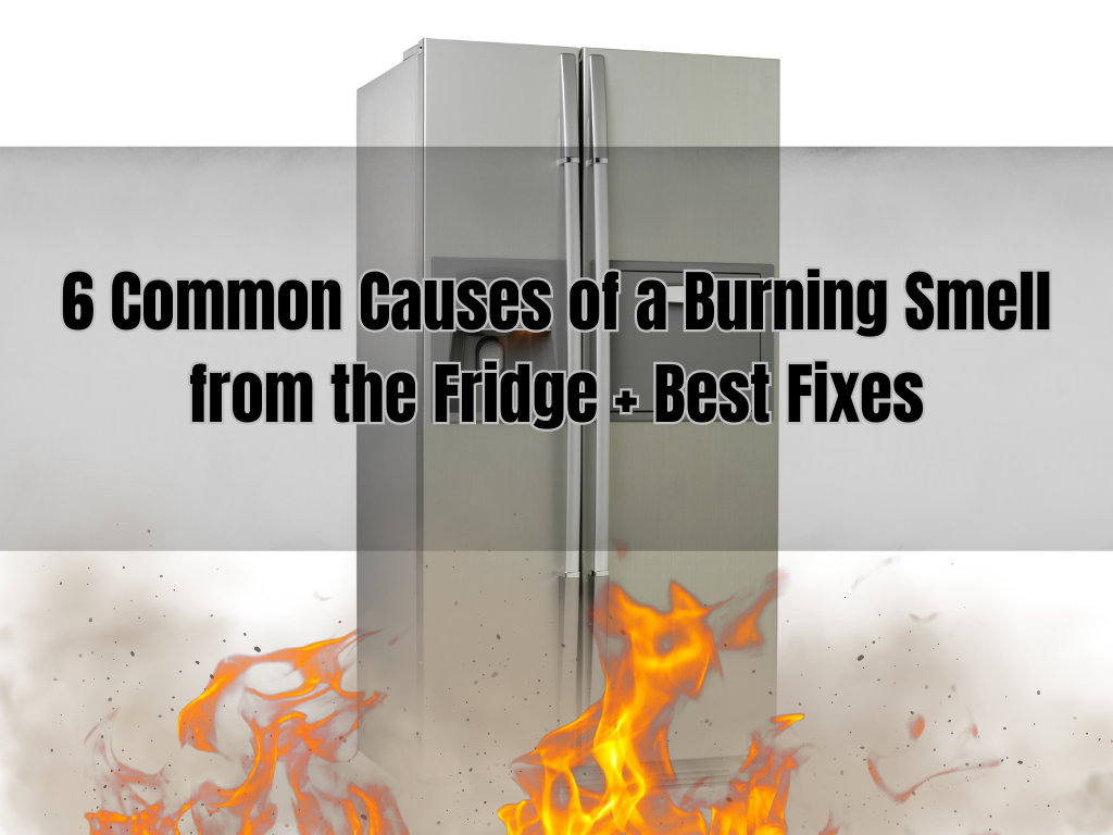 burning smell from the fridge