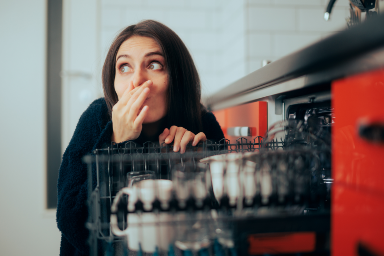 Why your Dishwasher has a Burning Smell – and How to Fix it