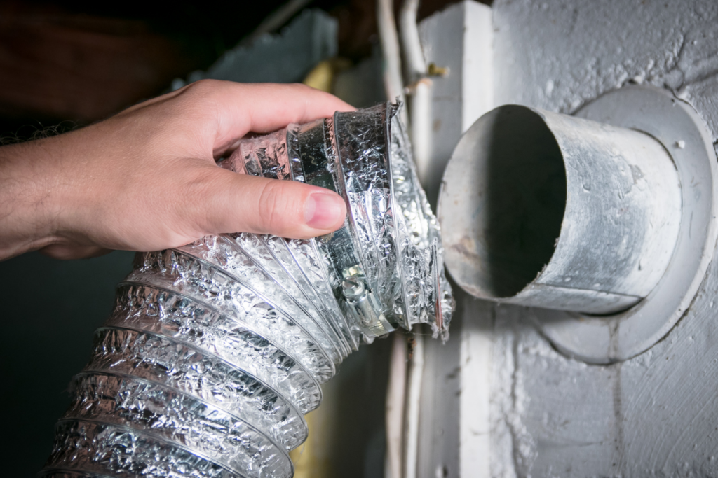 If the supplied hose isn't long enough, the air conditioner might lack the power required to push the moisture and warm air all the way into the attic.