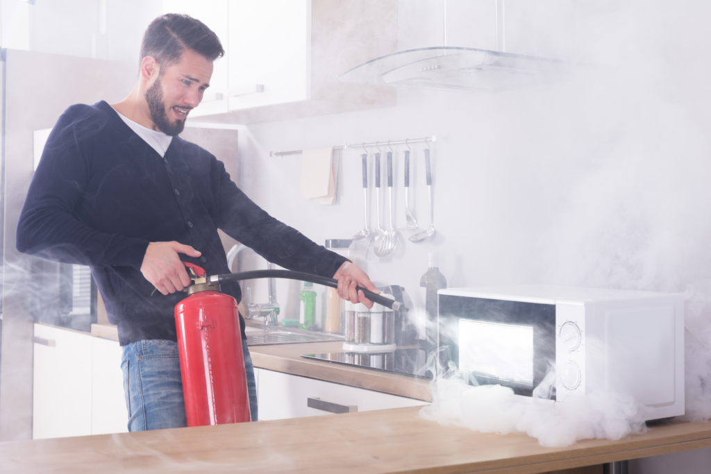 why the microwave burns food