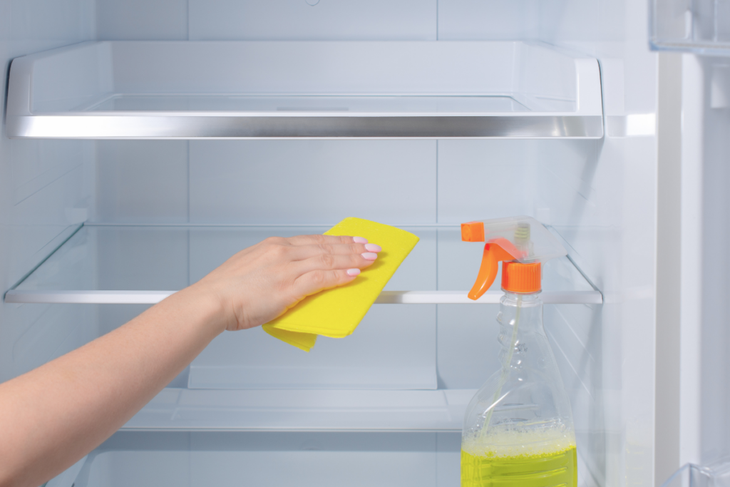Clean and winterize your outside fridge before the temps drop below freezing.