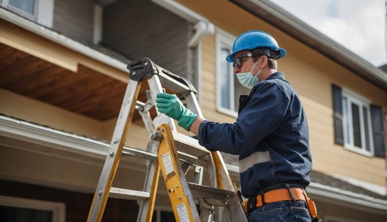 How to Clean Gutters on a Two-Story House: Safety and Efficiency Tips